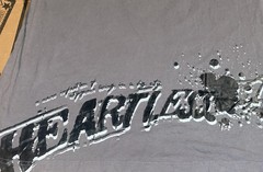 Request T Shirt Mens 2XL Gray Streetwear Y2K Grunge Heartless Wraparound