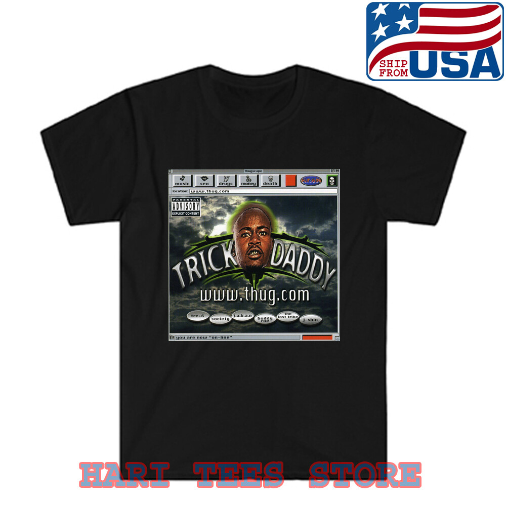 Trick Daddy Men’s Black T-shirt Size S to 5XL