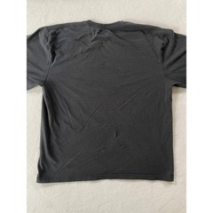 Carhartt Mens Large Long Sleeve T-Shirt Black K231 Loose Fit Arm Logo Spellout