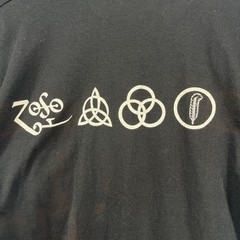 LED ZEPPELIN Shirt Mens XL 1984 Myth Gem ZoSo Screen Stars Single Stitch USA VTG