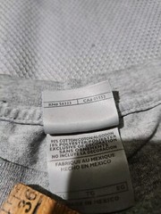 Vintage Nike Shirt Men XL Gray Solid Graphic Print Spellout Casual Y2k Tee