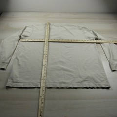 Carhartt Shirt Mens 2XL XXL Beige Henley FR Flame Fire Resistant Workwear A2