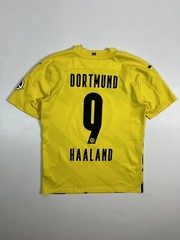 Rare Borussia Dortmund 2020-2021 Home Football Jersey Size M #9 Haaland