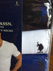 U.S. Polo Assn. Classic V-neck T-Shirt S M L XL XLT 2XLT 3XLT 4XLT