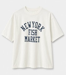 Chinatown Market Oversized New York Fish Market T-Shirt Off-White – Medium