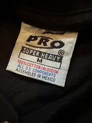 2x Pro Super Heavy T-Shirt Size Medium