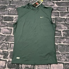 Nike Pro NFL Football Dri-Fit Sleeveless Shirt Men’s Small Skin Tight Green NEW
