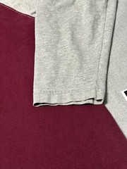 Sean John Collection – Men’s 3/4 Sleeve Shirt Size L – LARGE – Burgundy and Gray