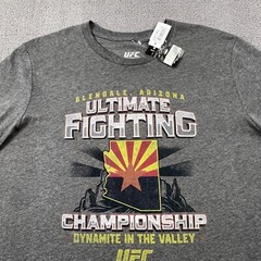 UFC Shirt Adult Extra Large Short Sleeve MMA Arizona Fight Casual Men’s