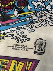 NWT Vintage 80s 90s California Raisins Hangin Ten Single Stitch T Shirt L Target