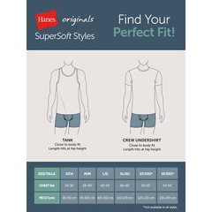 Hanes Men’s Stretch Crewneck Super Soft T-Shirts Moisture-Wicking, 3-Pack: M-2XL