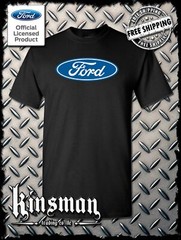 Ford Classic Blue Oval Logo T-Shirt