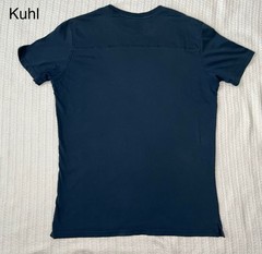 Kuhl Born In The Mountains Logo Organic Cotton Shirt LG 21” X 29” Wild Fibre