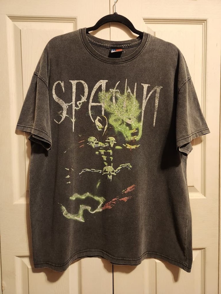 Remake Spawn Movie 90s Retro style Black T shirt Heavy Cotton NH22296