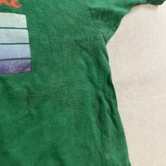 ARTEX Summertime Graphic T-shirt Adult Size Medium Green Surf Beach Vintage 70s