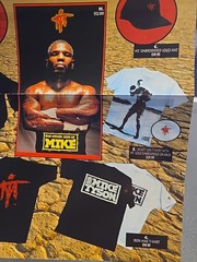 Vintage IRON Mike Tyson Single Stitch T Shirt DEAD STOCK Other Side 90s L MT HTF