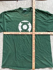 VTG Hanes Beefy-T Green Lantern Green Cotton Knit Long Sleeve Tee – Men’s XL