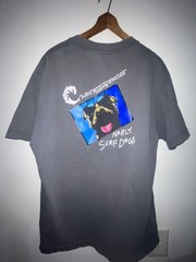 Vintage Wave Riding Vehicles Shirt Mens L Surf Dog Graphic Sleeve USA 90s y2k