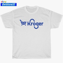 New Kroger Store Usa Logo Black/Navy/White/Grey T-Shirt S-5XL