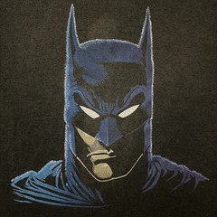Vintage 1989 Batman DC Comics Big Face Single Stitch T Shirt Mens Size Large USA