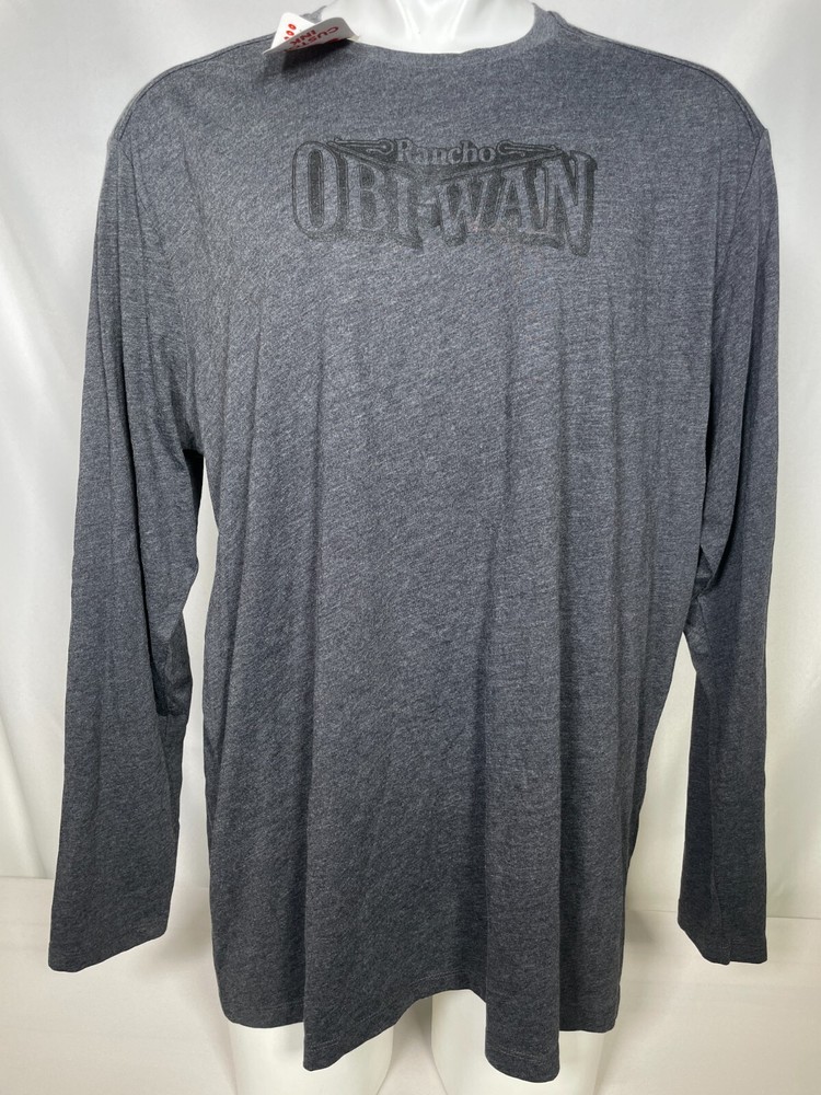 Rancho Obi-Wan Museum Star Wars New Era Gray Long-Sleeve T-Shirt Men’s XXL NWT