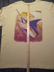 Guy Harvey Shirt AFTCO Bluewater Men’s 2XL Long Sleeve Fishing Sailfish Graphic