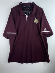 Adidas x Texas State Bobcats Football Men’s 2XL ClimaChill Coaches Polo Shirt