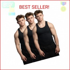 Ekkovision Beaters, Men’s Tank Tops, Cotton Spandex Blend Tanks Tops for Men, Co