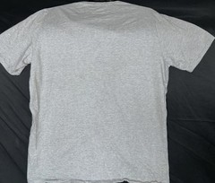 LARGE Mens HALSEY 44 San Miguel Fog Grey White Pima Stripe Tee Tshirt LG Shirt