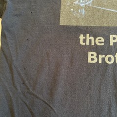 The Paisley Brothers Band Graphic T-Shirt Faded Black Distressed Mens Large