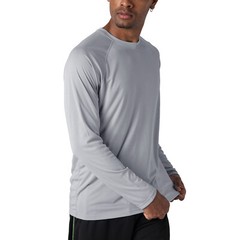 Mens Anti-UV Skin Protection T-shirt Sun Block Workout Hiking Fishing Shirt Tops