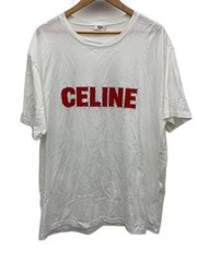 CELINE T-shirt / XXL / Cotton / White / Print / 2X15M671Q.01OR