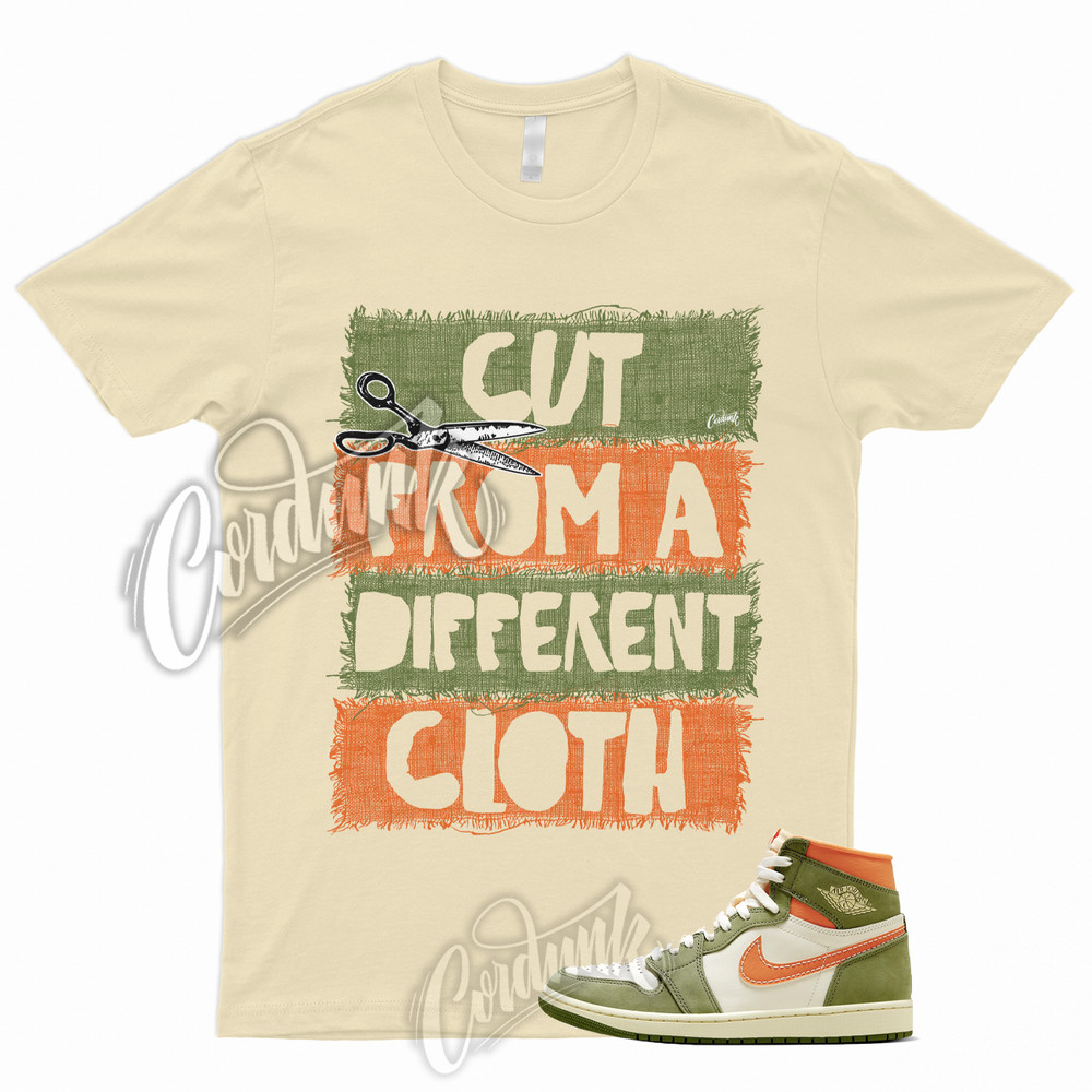 CUT T Shirt for 1 High Celadon Sky J Light Olive Bright Mandarin Coconut Milk