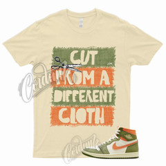 CUT T Shirt for 1 High Celadon Sky J Light Olive Bright Mandarin Coconut Milk
