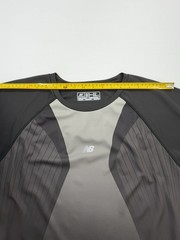 New Balance Men’s XL Colorblock Moisture-Wicking T-Shirt in Black