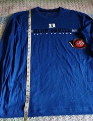 Colosseum Men’s Small Long Sleeve Duke Blue Devils T-Shirt
