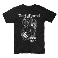 Black Metal T-Shirt 180 GSM | Classic Fit 100% Cotton Men’s Women’s DTG Print