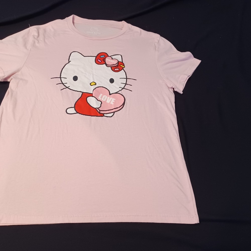 HELLO KITTY T SHIRT SZ LARGE TEE C03-#16