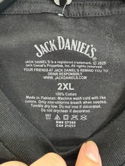 NWT Changes Mens Crew Neck Short Sleeve Jack Daniel’s Vintage T-Shirt Black