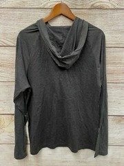 Colosseum Athletics Shirt Mens Size Large Grey Hooded Skinny Fit T-Shirt New