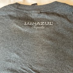 Lunazul Tequila T-shirt Men’s Medium Stretch Cotton Dark Gray NWOT