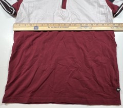 Artful Rebel Luxury Shirt Mens Size Medium Stretch Short Sleeve 1/4 Zip Cotton