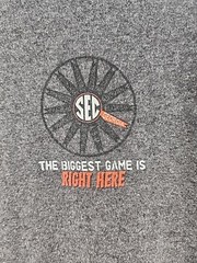 All Conference Shirt Sz XL SEC Georgia Bulldogs UGA Charcoal Gray Sportsmen