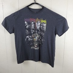 Avengers Infinity War Shirt Mens Extra Large Gray Crew Neck Short Sleeve Graphic