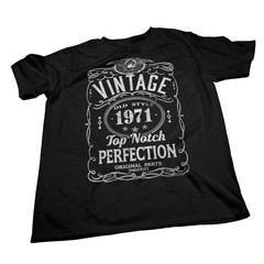 55th Birthday Gift Shirt For Men – 1971 Top Notch 001