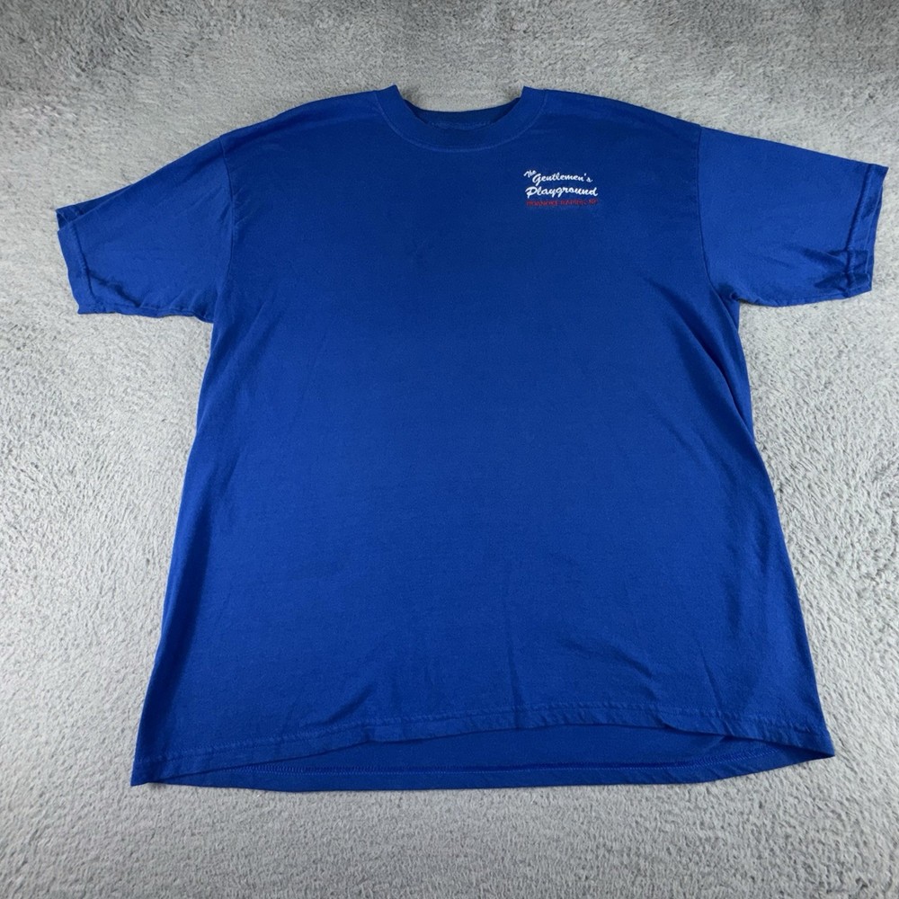 Vintage Gentleman’s Playground Shirt XL Adult Entertainment Night Club NC*