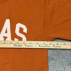 ComfortWash Texas Longhorns T-Shirt Men’s MED Burnt Orange Cotton NCAA Fan Gear
