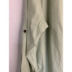Coofandy Henley Shirt Mens XL Mint Green Button Long Sleeve Soft Pullover Button