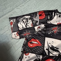 OH SNAP Drill Clothing Co Comic Book T-Shirt Size M (flaws)