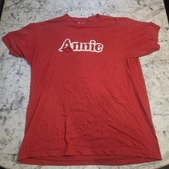 VTG Annie Broadway Musical Sz Medium Single Stitch Made in USA Thrashed